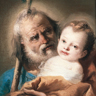 Giandomenico Tiepolo, Saint Joseph et l'Enfant Jésus Giandomenico Tiepolo, Saint Joseph et l'Enfant Jésus